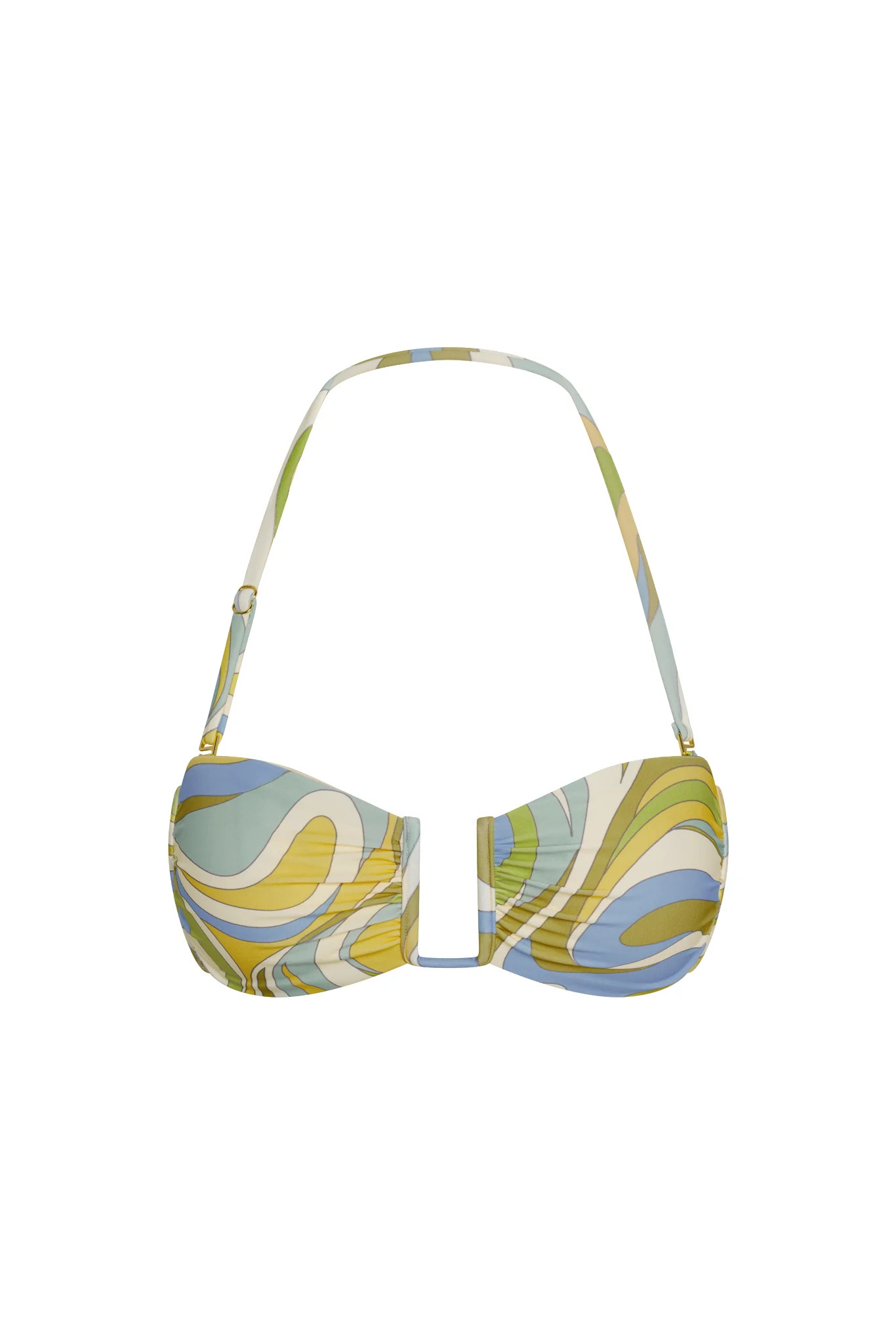 St. Martinique Bandeau - Costa Rei Apple | Monday Swimwear