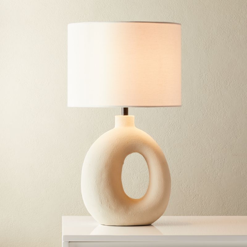 Algarve Ceramic Table Lamp + Reviews | CB2 | CB2