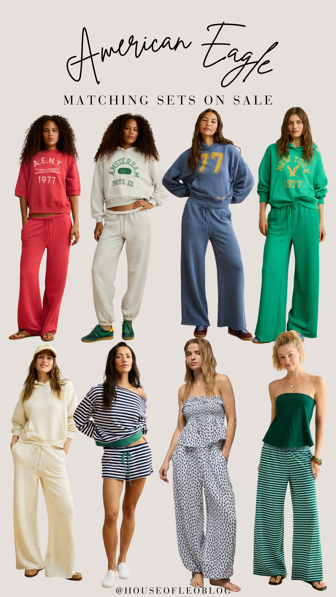 All matching sets on sale at American Eagle! 

 #LTKSaleAlert