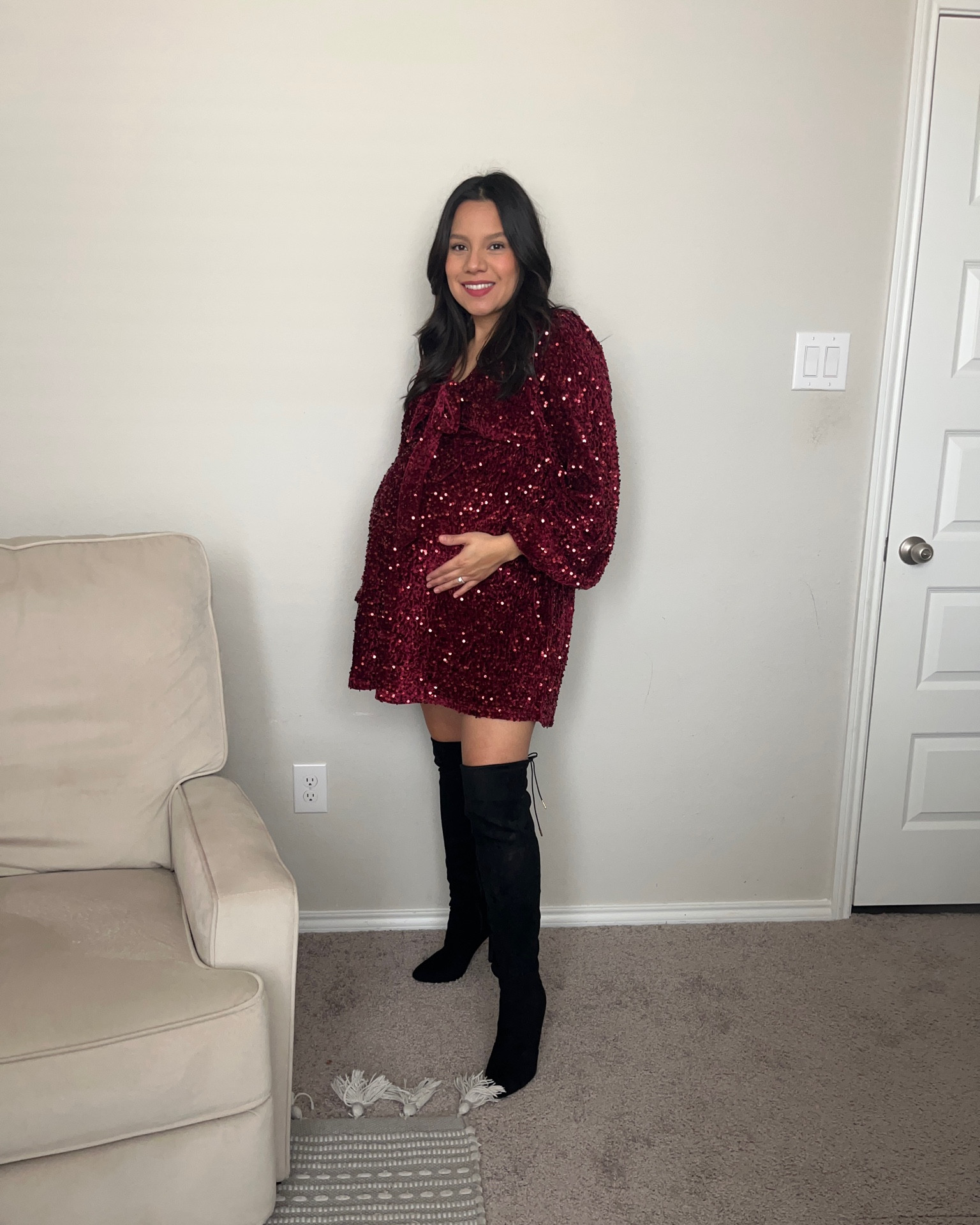 Valentines date maternity friendly outfit

Red dress
Wedding guest dress
Sequin dress
Short dress
Classy dress
Valentines dress


#LTKMostLoved #LTKwedding #LTKbump