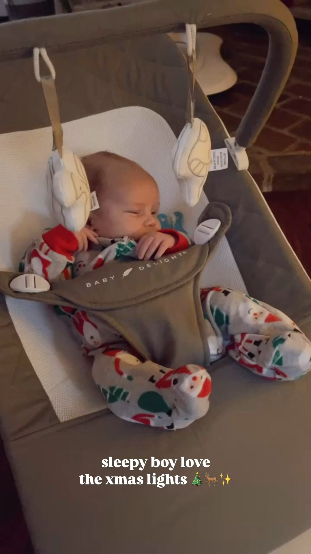 baby delight bouncer 🙌🏼 has been a lifesaver! highly recommend snagging for yourself or a friend! 

#baby #babyitems #momlife 

#LTKBaby #LTKHoliday #LTKGiftGuide