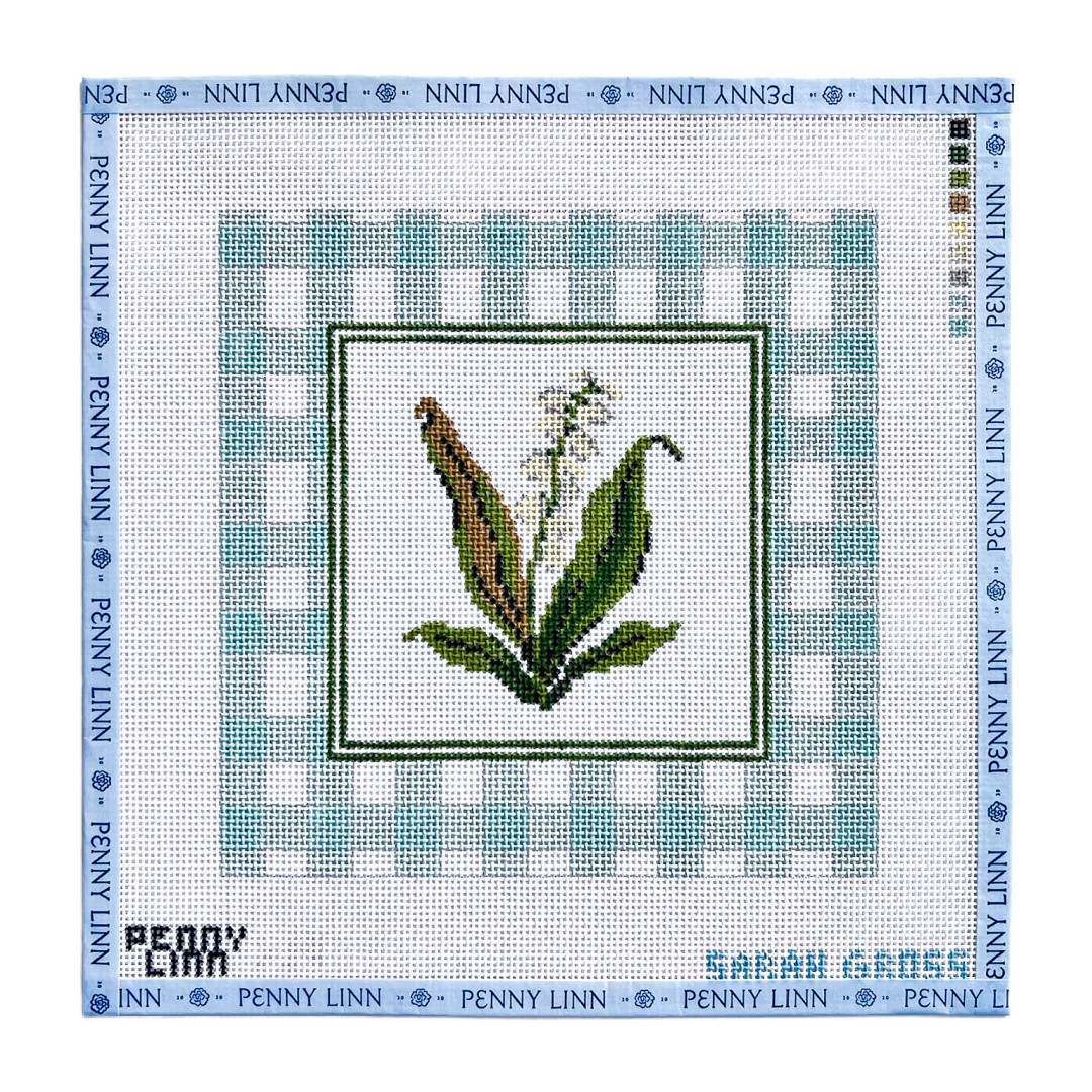 Gingham Botanical - Lily of the Valley | Penny Linn Designs