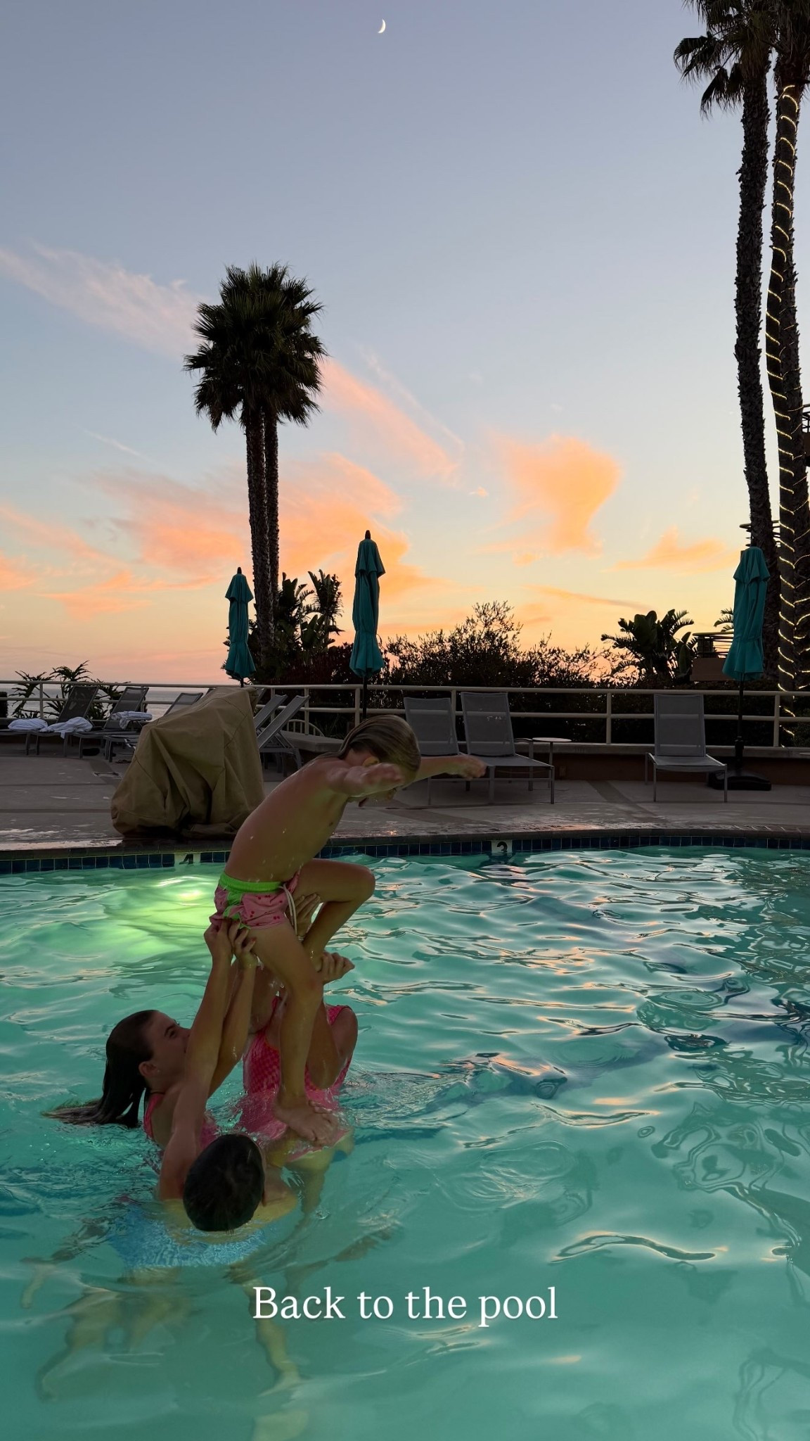 Back to the pool