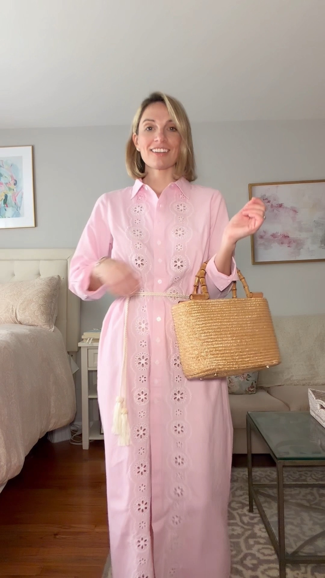 15% off the dress code MAGGIETATE15 ♥️ an easy pink embroidered maxi dress for summer. Throw on as a beach cover up, wear as a house dress, or dress it up for brunch

#LTKOver40 #LTKSeasonal #LTKSaleAlert