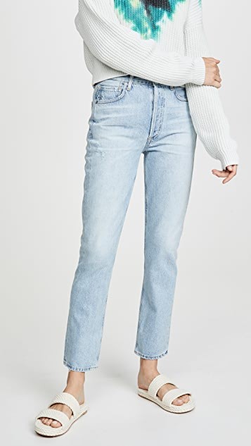 Charlotte High Rise Straight Jeans | Shopbop