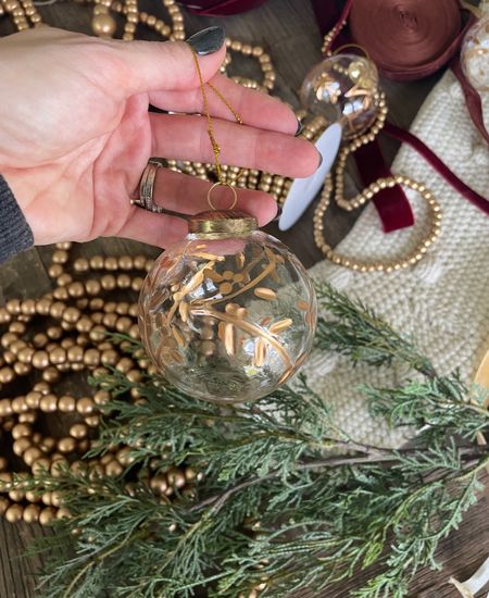 LOVE these glass botanical ornaments from studio McGee x Target! 

#LTKHoliday #LTKunder50 #LTKhome