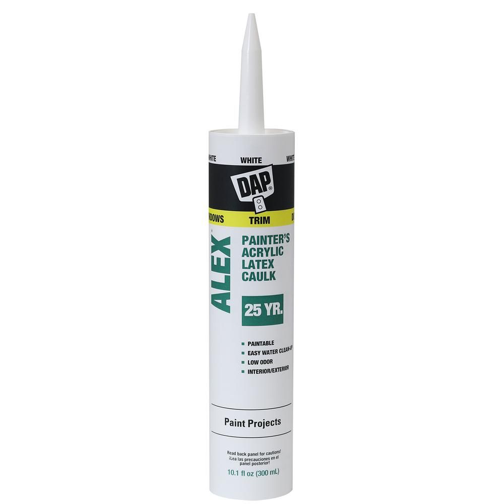 DAP Alex Painter's 10.1 oz. White All-Purpose Acrylic Latex Caulk (30-Pack)-7079818609 - The Home... | The Home Depot