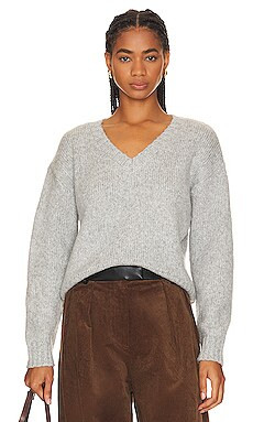 Steve Madden Houston Sweater in Heather Grey from Revolve.com | Revolve Clothing (Global)
