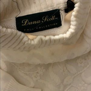 Another good brand! Vintage white sweater | Poshmark