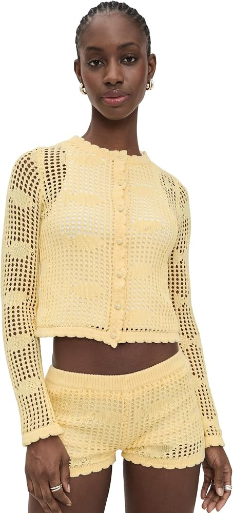 Bailey Rose Women's Crochet Cardigan | Amazon (US)