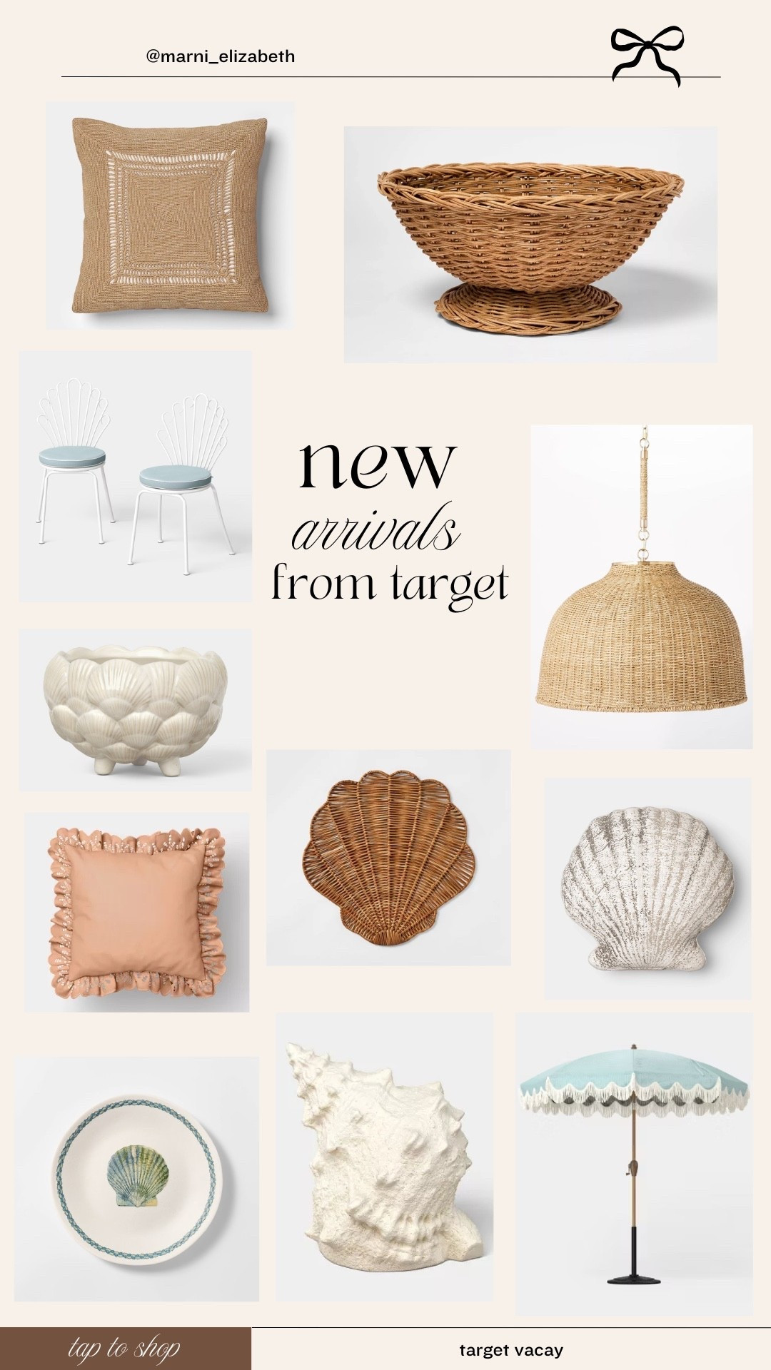 New arrivals from Target! Perfect for a summer refresh! 🐚

#LTKHome