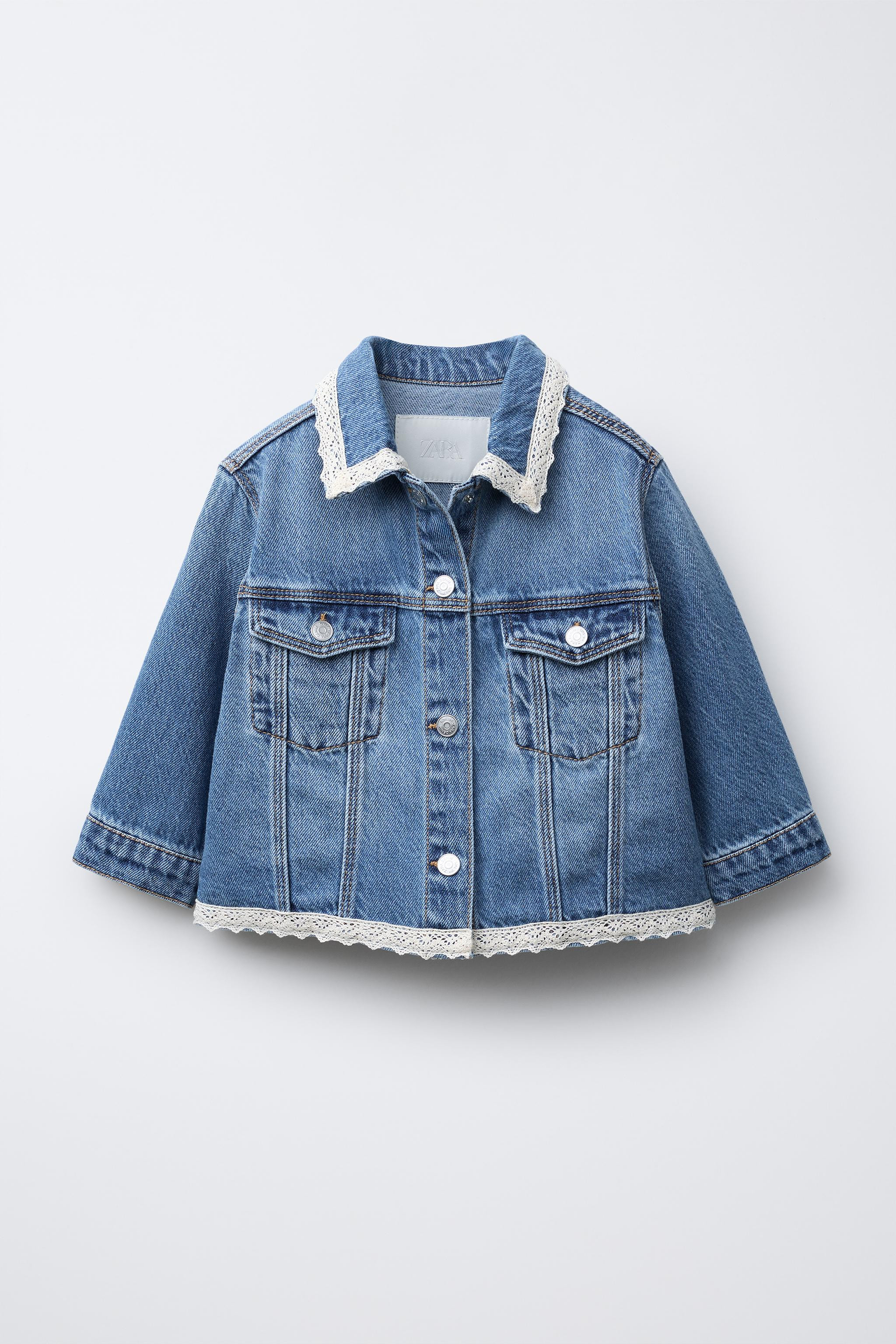 LACE DENIM JACKET | Zara US