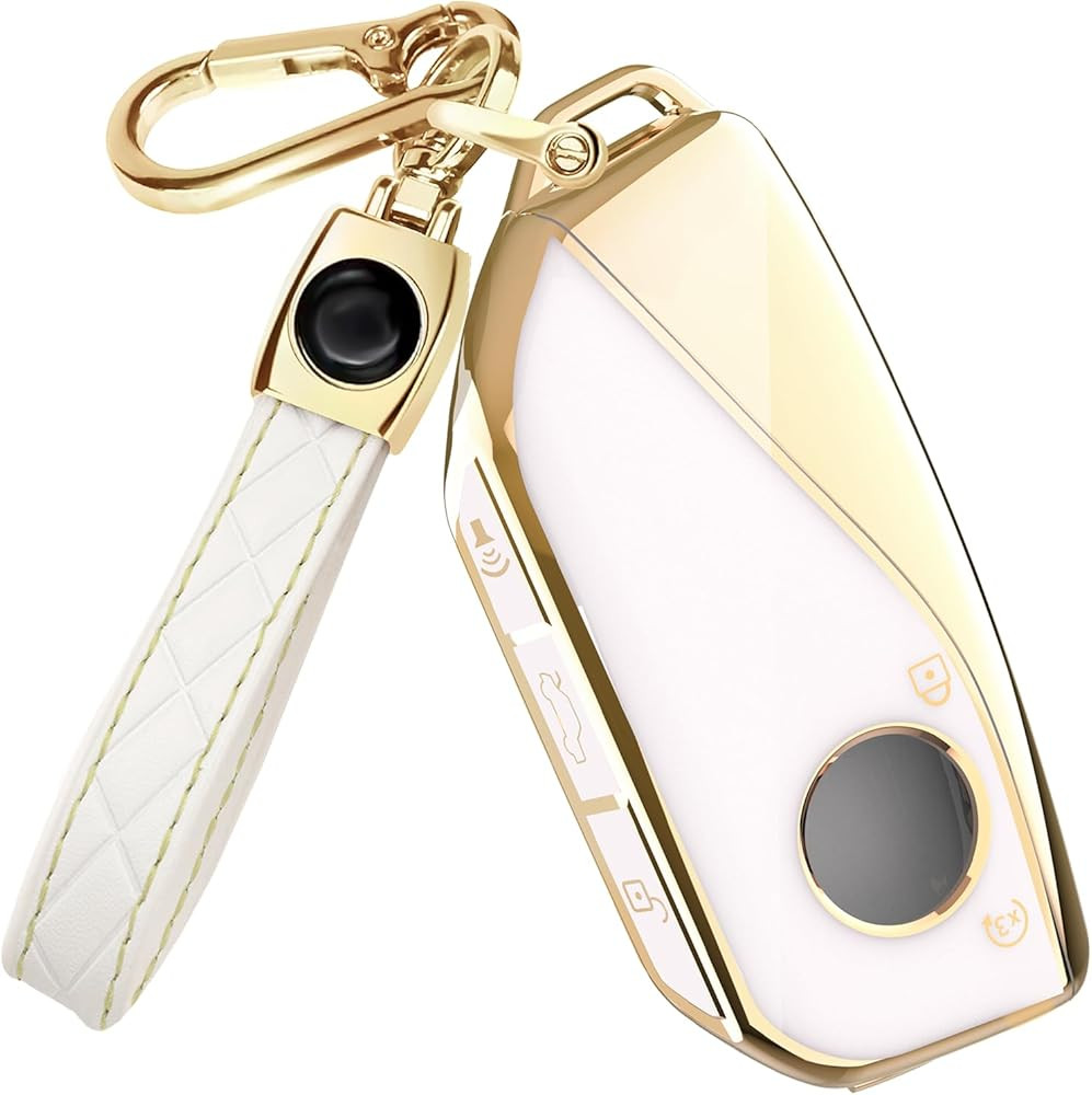 Lucrum Compatible with BMW Key Fob Cover & Keychain - TPU Keyfob Case for X1 X5 X6 X7 XM, 2 3 5 7... | Amazon (US)