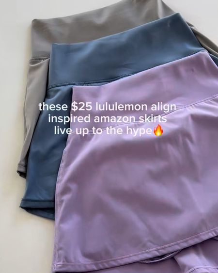 Amazon: Lulu Align Skort Dupes ☁️ 

Dupes of the Lulu Align Skort for less than half the price! Along with more of my favourite Amazon finds for activewear, loungewear, travel & more! Make sure to check out my ‘AMAZON’ collection for more!💫

#LTKActive #LTKstyletip #LTKfindsunder50