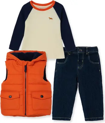 Kids' Fox Vest, Shirt & Pants Set | Nordstrom