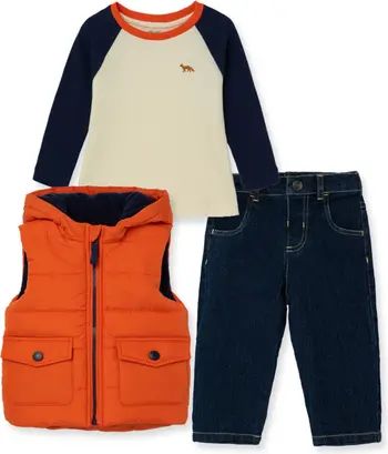 Kids' Fox Vest, Shirt & Pants Set | Nordstrom