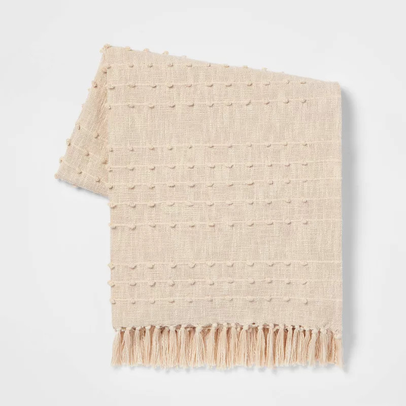 Woven Throw Blanket Neutral - Threshold™ | Target