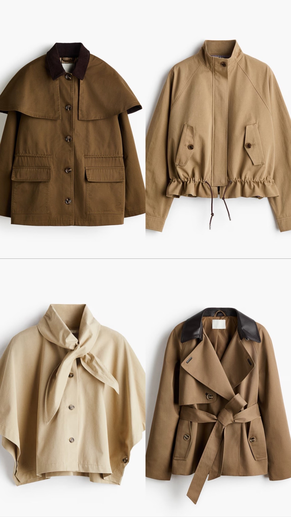 Trench coats new in ☀️🔗