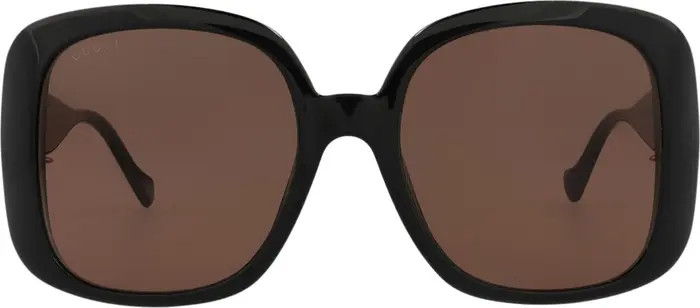 Gucci 57mm Square Sunglasses | Nordstromrack | Nordstrom Rack
