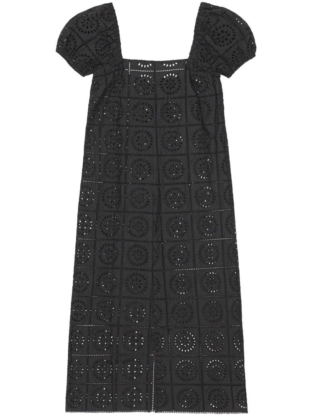 broderie anglaise midi dress | Farfetch Global