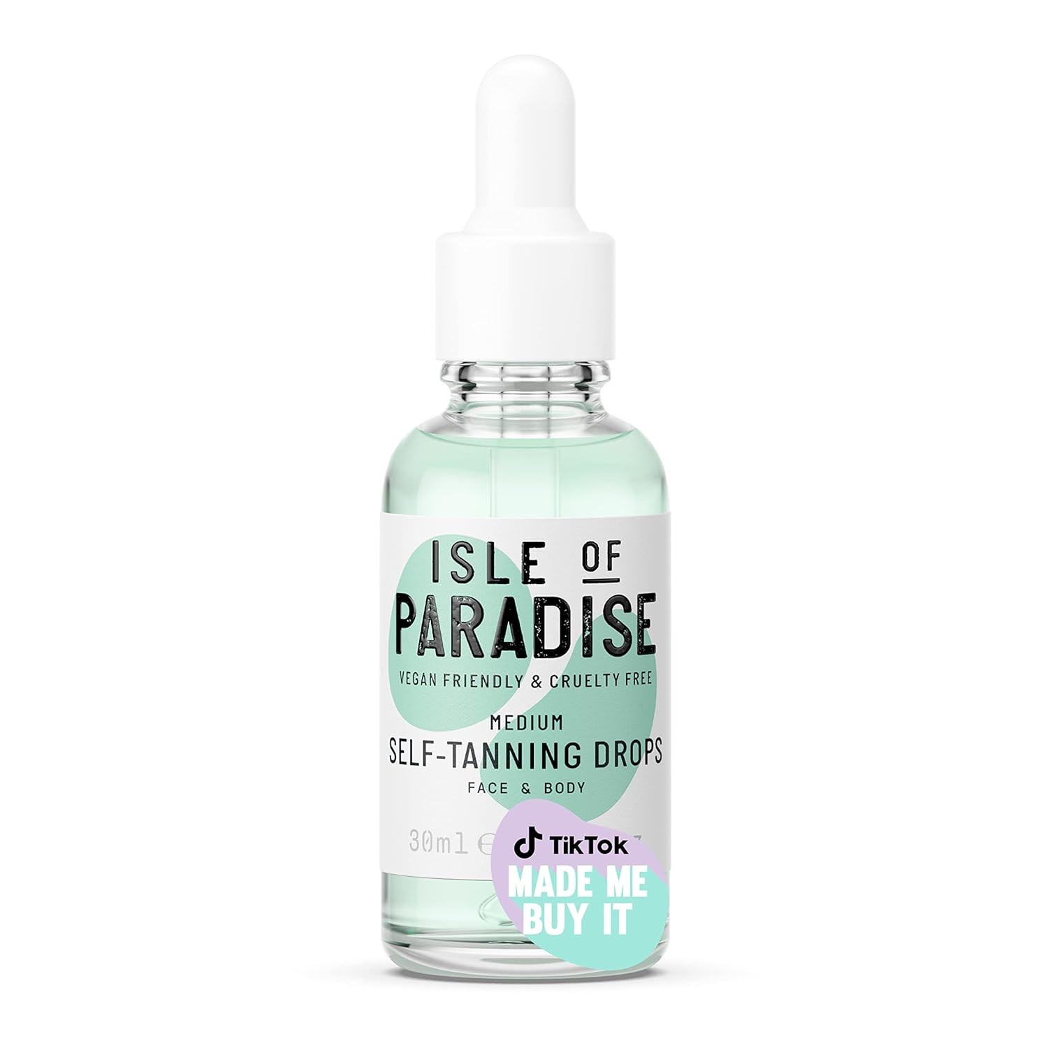 Isle of Paradise Self Tanning Drops - Color Correcting Self Tan Drops for Gradual Glow, Vegan and... | Amazon (US)