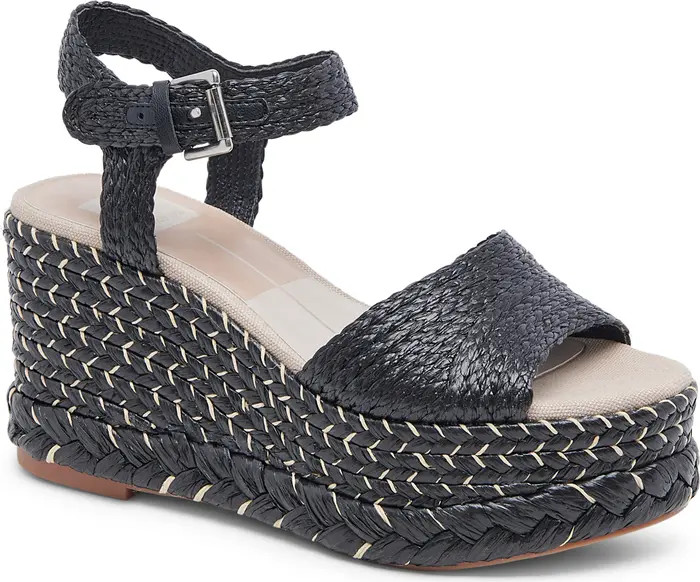 Tiago Raffia Platform Sandal (Women) | Nordstrom