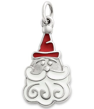 Enamel Sweet Santa Charm | Dillard's