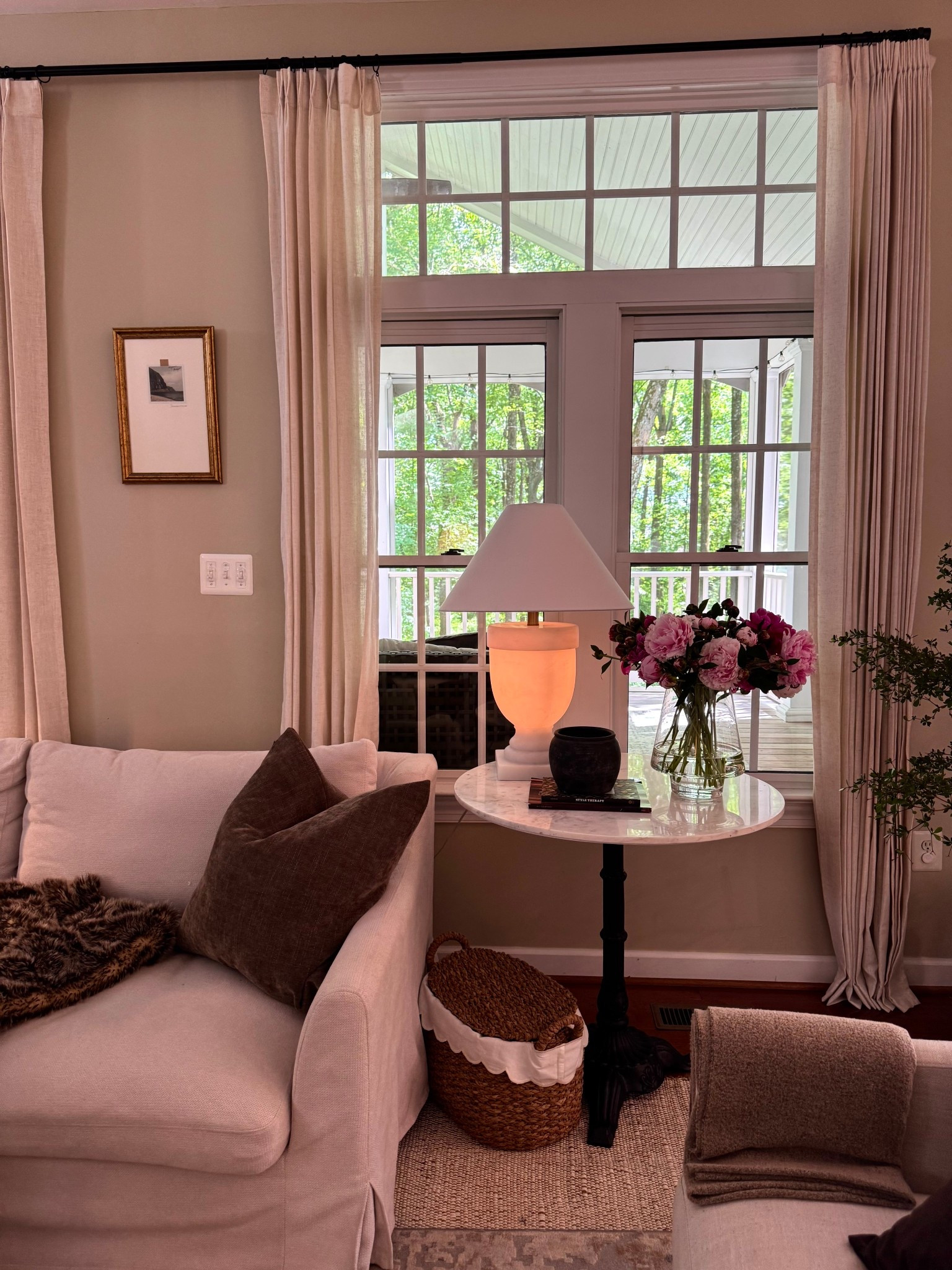 Light and airy curtains 

#LTKHome