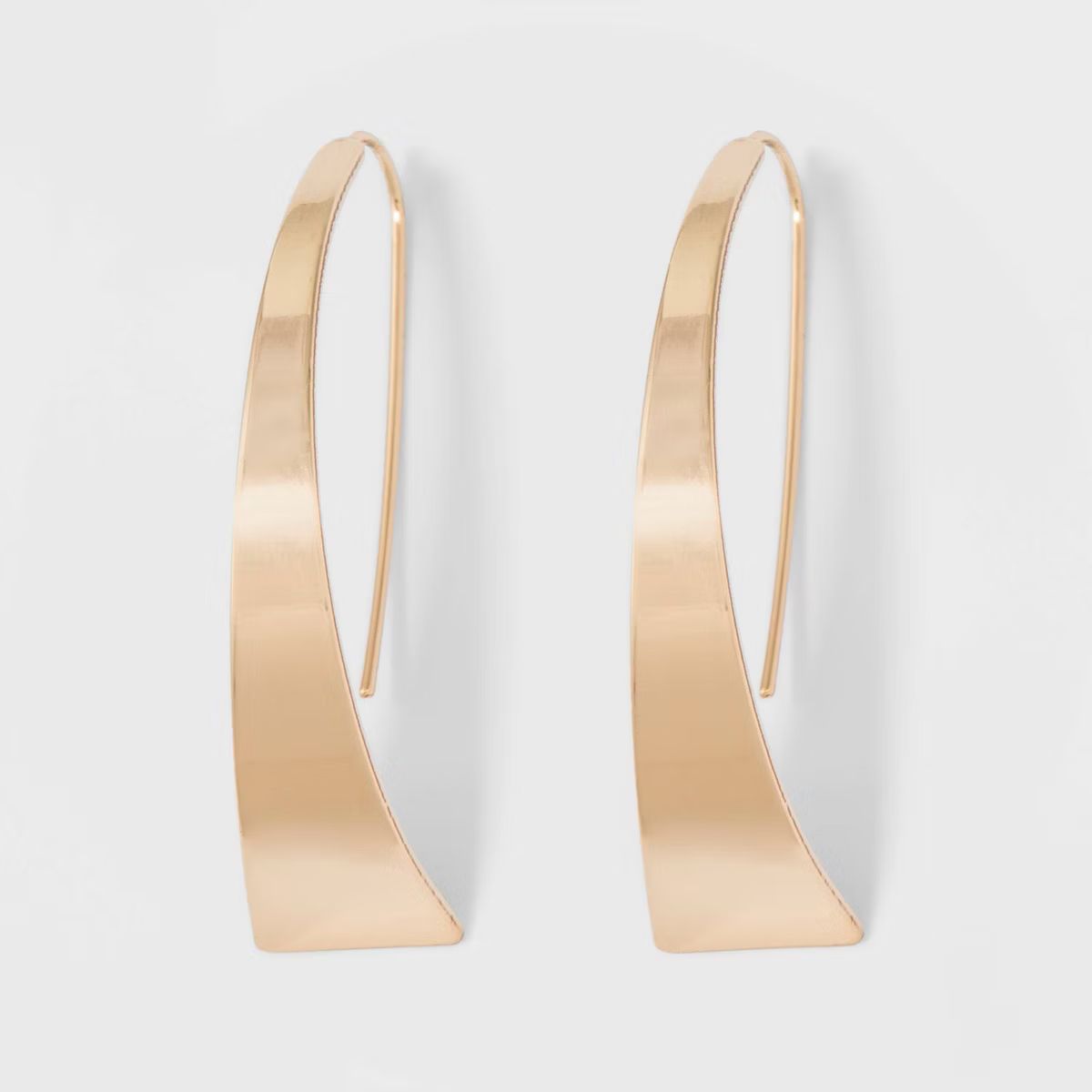 Half Hoop Earrings - A New Day™ Gold | Target