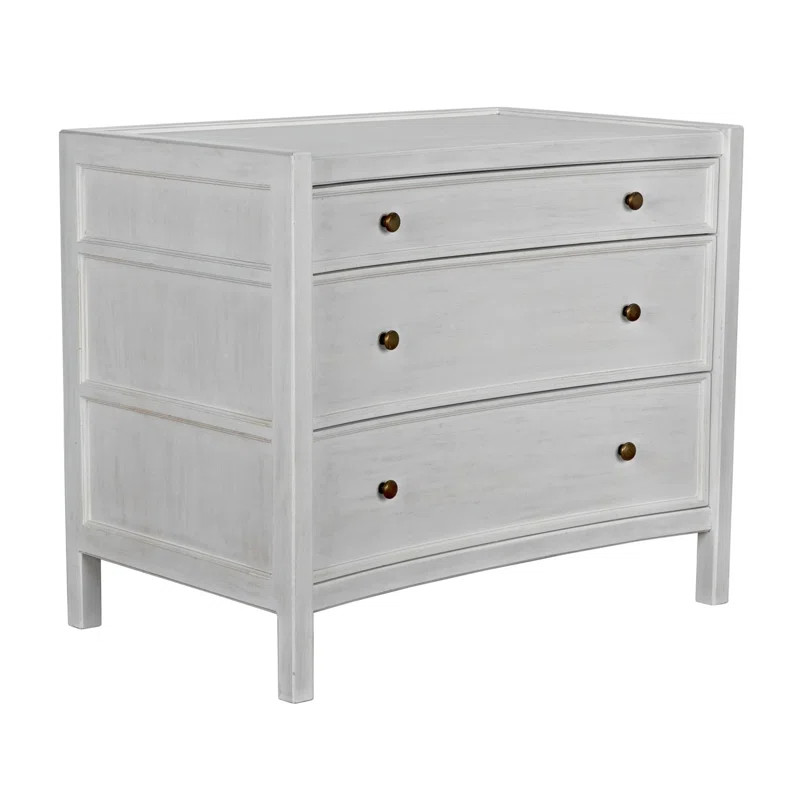 Hampton 3 - Drawer Nightstand | Wayfair North America