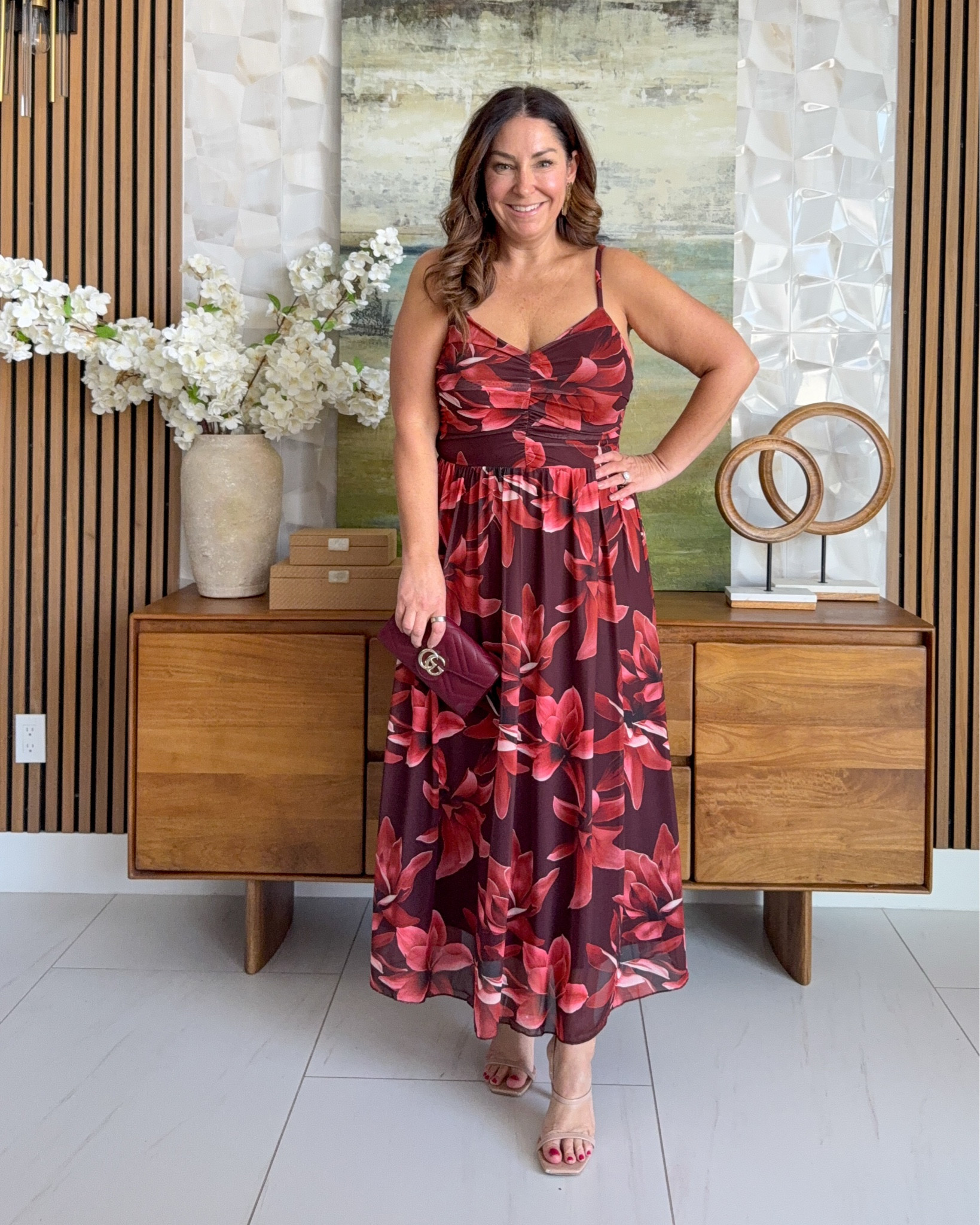 Floral Mesh Overlay Vacation Spring Dress | Wearing tts, L 

 

#LTKSeasonal #LTKOver40 #LTKMidsize