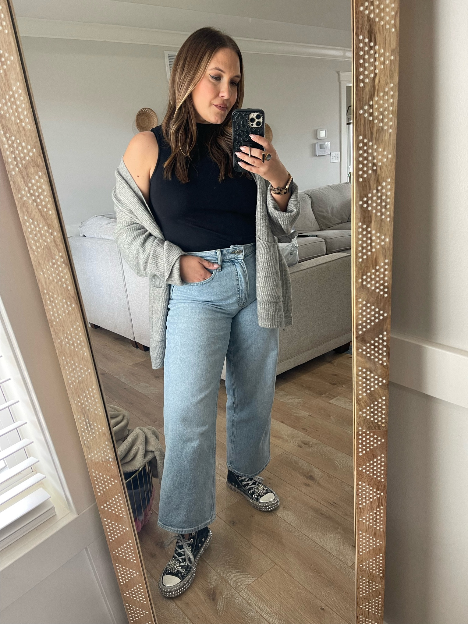 Walmart jeans, gibsonlook bodysuit. 

#LTKHoliday #LTKcurves #LTKshoecrush