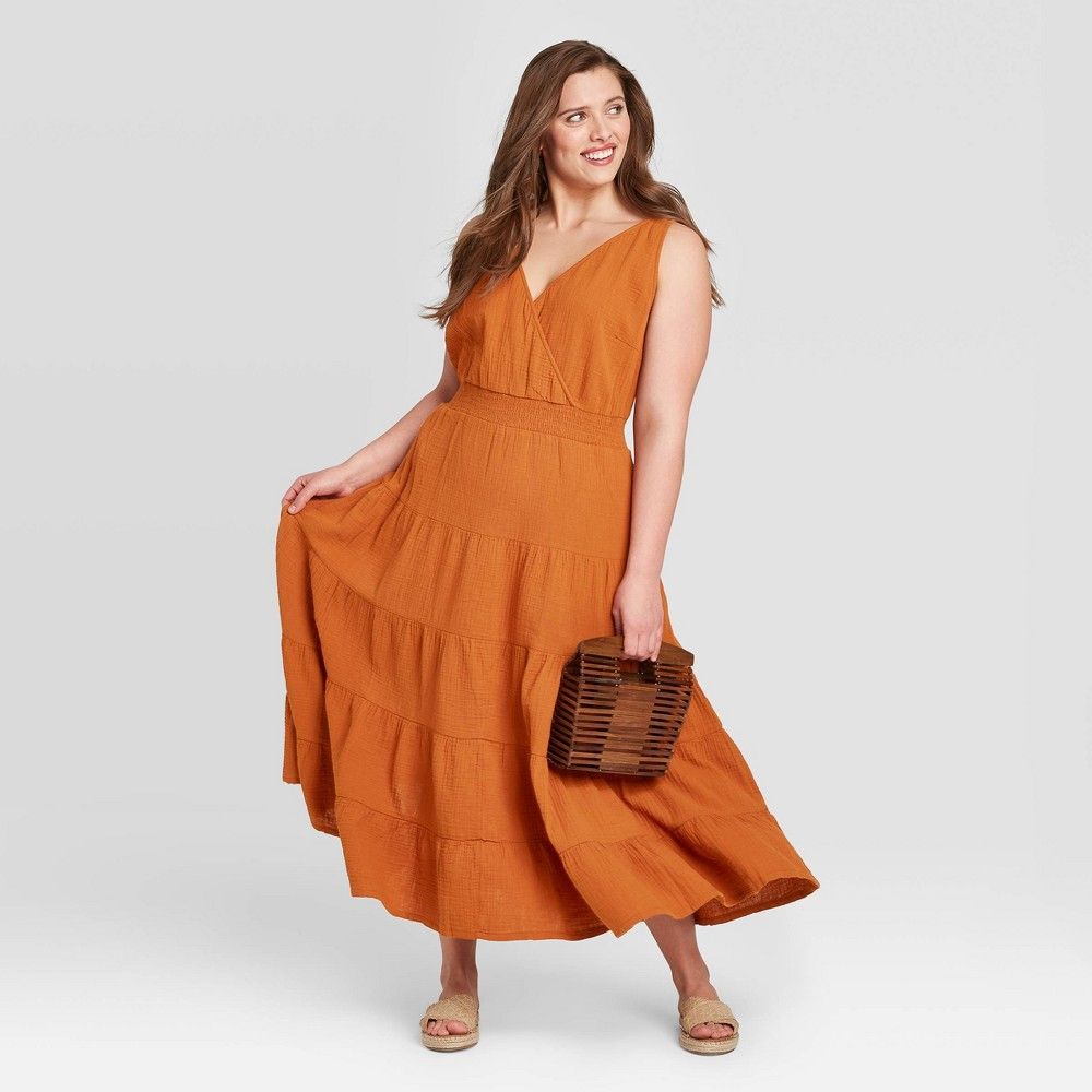 Women's Plus Size Sleeveless Tiered Dress - Universal Thread™ | Target