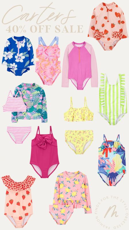 Carter’s Swim SALE Finds- 40% off + an extra 10% off with code: INSIDER10

#LTKkids #LTKswim #LTKsalealert