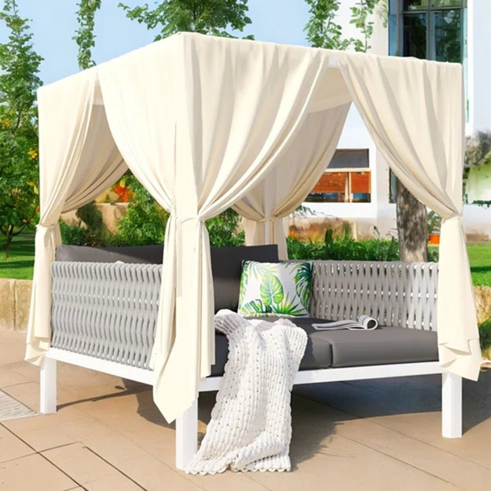 Living for this clean white patio moment 🤍✨ it’s giving cozy, chic & perfect for summer hangs + sunset vibes#WayfairFinds #PatioRefresh #BackyardVibes #SummerAesthetic #OutdoorLiving #WhiteDecor #PatioGoals #LTKHome #LTKFinds #LTKStyle #OutdoorSeating #BackyardInspo #HomeDecorInspo #CozySpaces #OutdoorDaybed #ConversationSet #NeutralVibes #ChicHome #SummerNights #HostInStyle

#LTKSeasonal #LTKHome #LTKSaleAlert