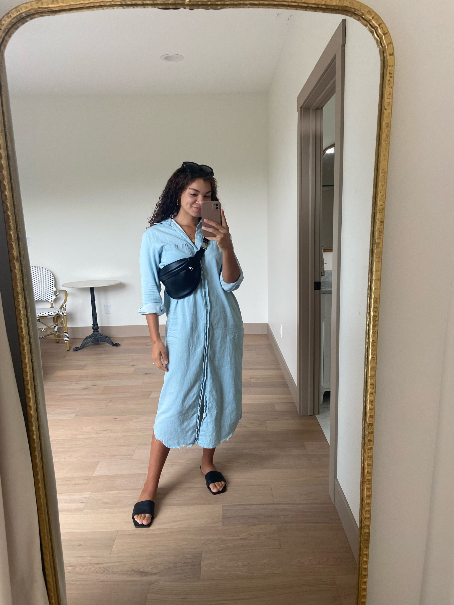 Today’s play date outfit! Love a belt bag for keeping the essentials nearby and having hands free. A midi dress is comfortable, easy to wear, and stylish. 

#LTKstyletip #LTKFind