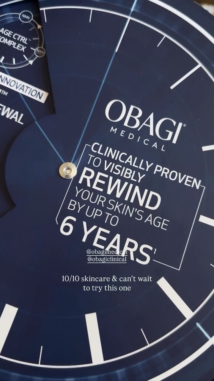 Excited to try this new skincare product from Obagi. Their skincare products are 10/10 and now they have a new serum that is clinically proven to visibly reduce signs of aging. Perfect to add to your skincare routine … For more links to spring outfits 2026, country concert outfits, spring dresses, date night outfits, vacation outfits beach, business casual workwear, work outfts, travel outfits, follow me on LTK! ✨

#LTKselfcare #LTKBeauty #LTKMothersDay