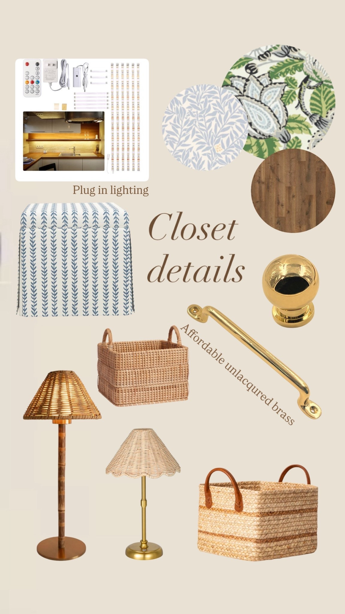 Primary closet details 

#LTKHome
