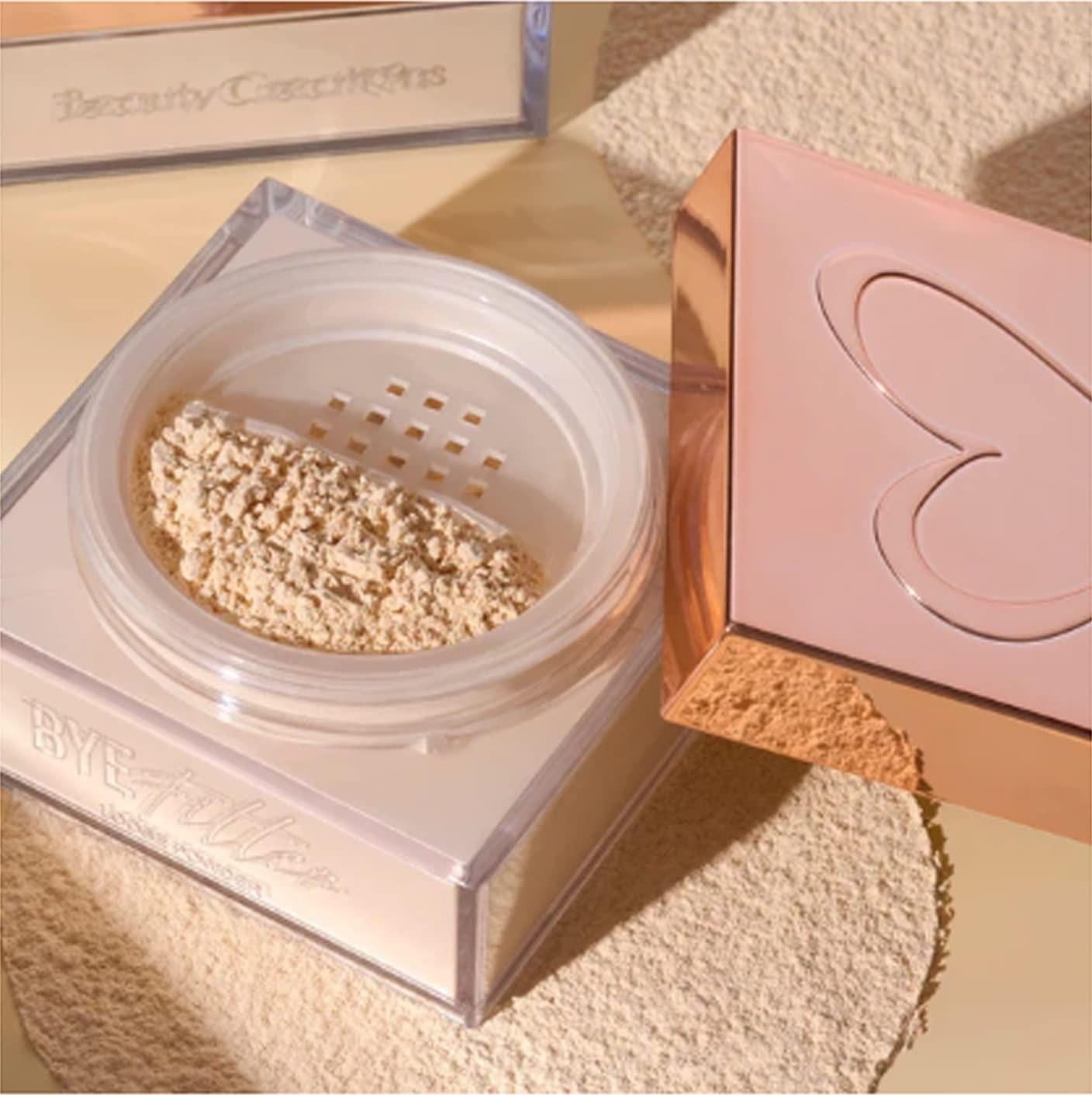DEALPLUSDEAL Beauty Creations Loose Setting Powder Minimizes Pores and Fine Lines Matte Finish Natural Face Makeup Translucent Dream | Amazon (US)
