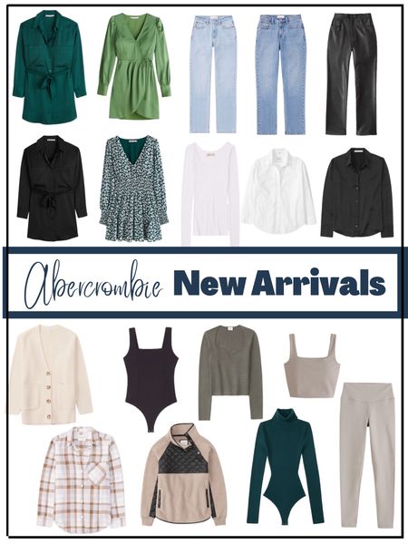 Abercrombie new arrivals - these items can be styled so many different ways for Fall.  

From casual outfits to workout clothing or athleisure — to workwear pieces and wedding guest dresses or Thanksgiving dresses.  You could even wear some of the dresses for Fall family photo outfits.  








Fall outfit , wedding guest dresses , fall dresses , Abercrombie , #ltkwedding #ltkstyletip #ltkfit #ltkworkwear , jeans , casual outfits , bodysuit , sweater 

#LTKSeasonal #LTKSale #LTKsalealert
