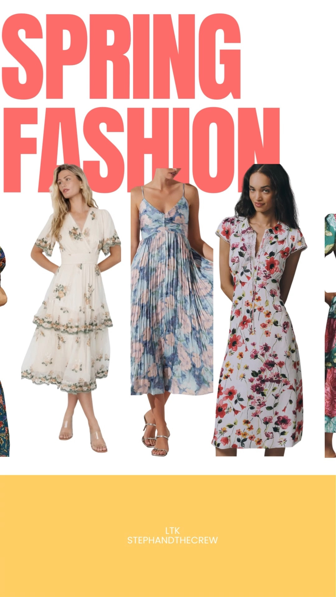 Spring has all of my favorite styles of clothing. From flowy dresses and skirts, to floral prints and dreamy colors! Whether you are looking for an Easter dress, some fun spring dresses, new work outfits, or to add color and break out of seasonal depression, 10/10 recommend spring shopping!

Here are some items I’m eyeing currently!
What’s your favorite spring trend?

#LTKPlusSize #LTKSeasonal #LTKWorkwear