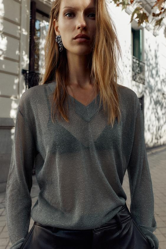 FLORAL STONE EARRINGS | Zara US