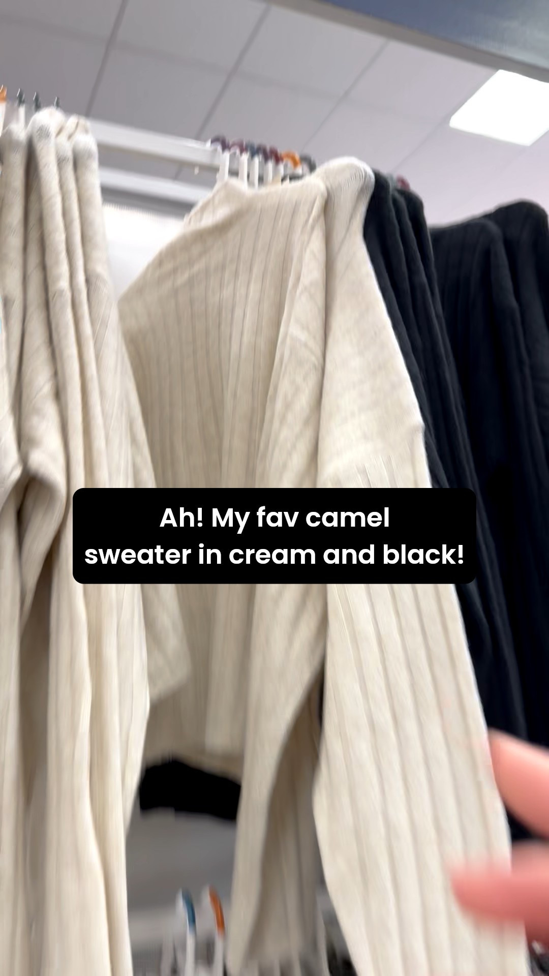 Alert alert! I bought this sweat in a camel color last week and literally said in my video that I wish they had this in cream or black because I would buy it so when I found these today I 100% purchased them! 

#LTKSeasonal #LTKFindsUnder50 #LTKStyleTip
