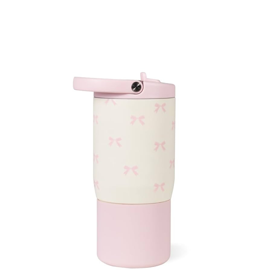 HydroJug Kids 14 oz Sport Water Bottle – Stainless Steel, Insulated, 100% Leakproof, With Carry... | Amazon (US)