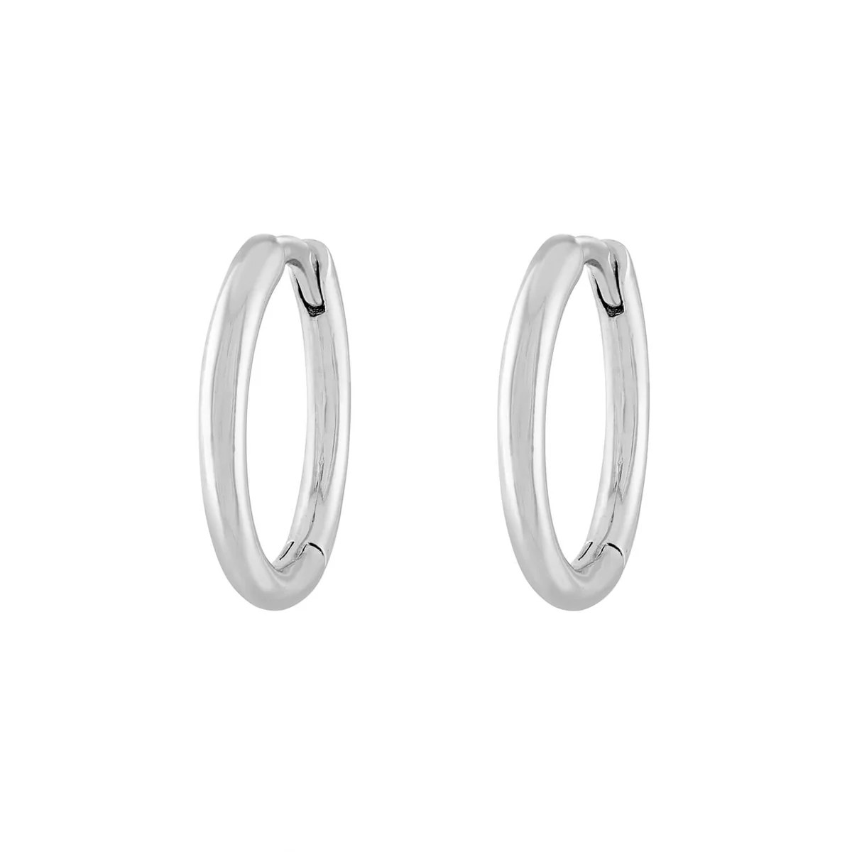 Classic Hoops in Sterling Silver | Maison Miru