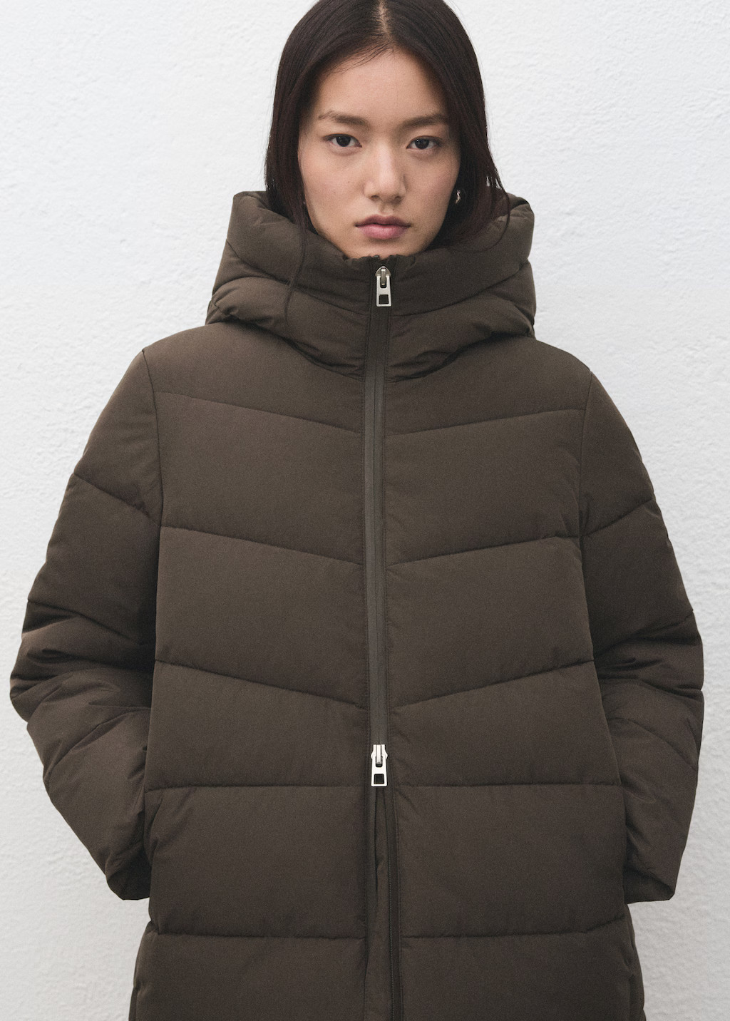 Hood puffer coat - Women | MANGO USA | Mango (US/MX/AU)