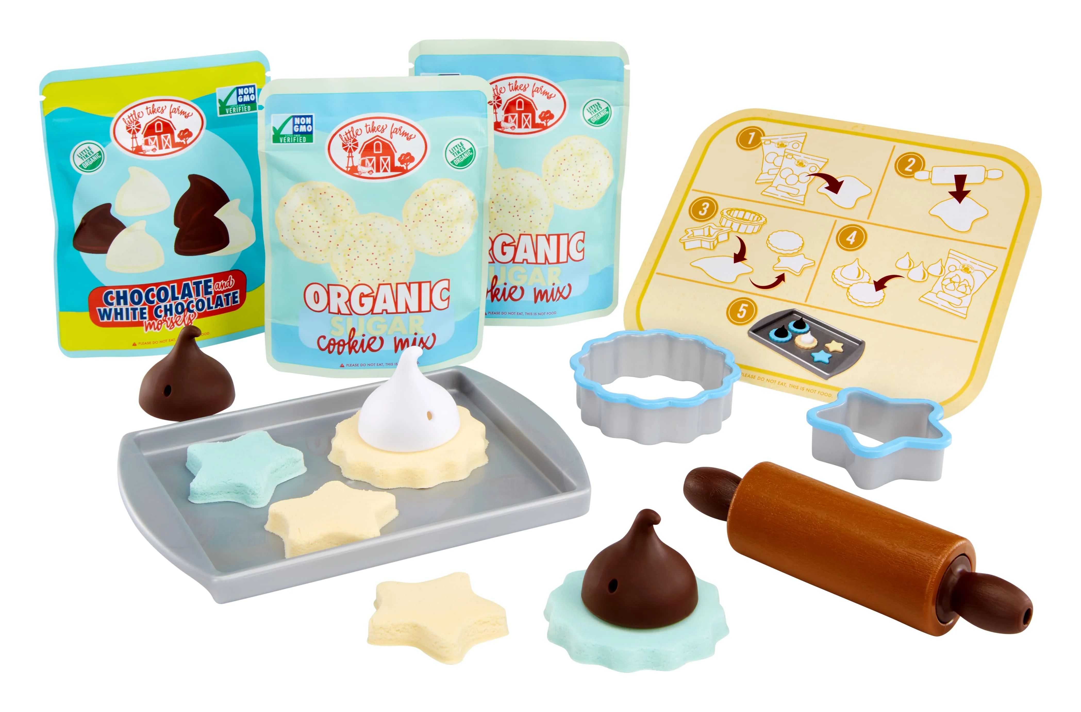 Little Tikes Creative Chefs Cookie Kit with Make-It Mix Play Sand, 11 Accessories, Realistic Pret... | Walmart (US)