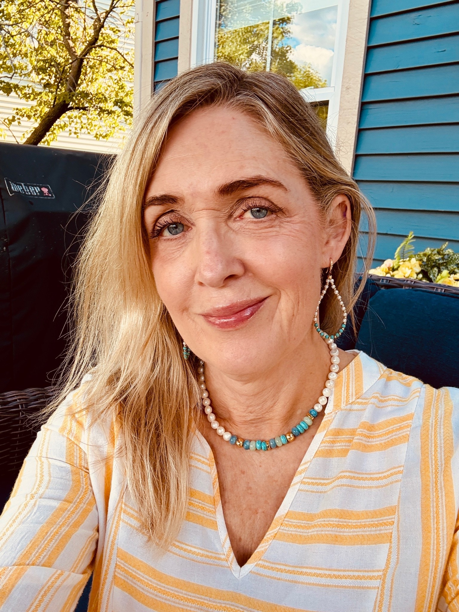 Date night outfit.

Yellow dress. Turquoise jewelry. Summer dresses, summer outfits, summer trends, mom looks.

#LTKootd #LTKOver40 #LTKSeasonal