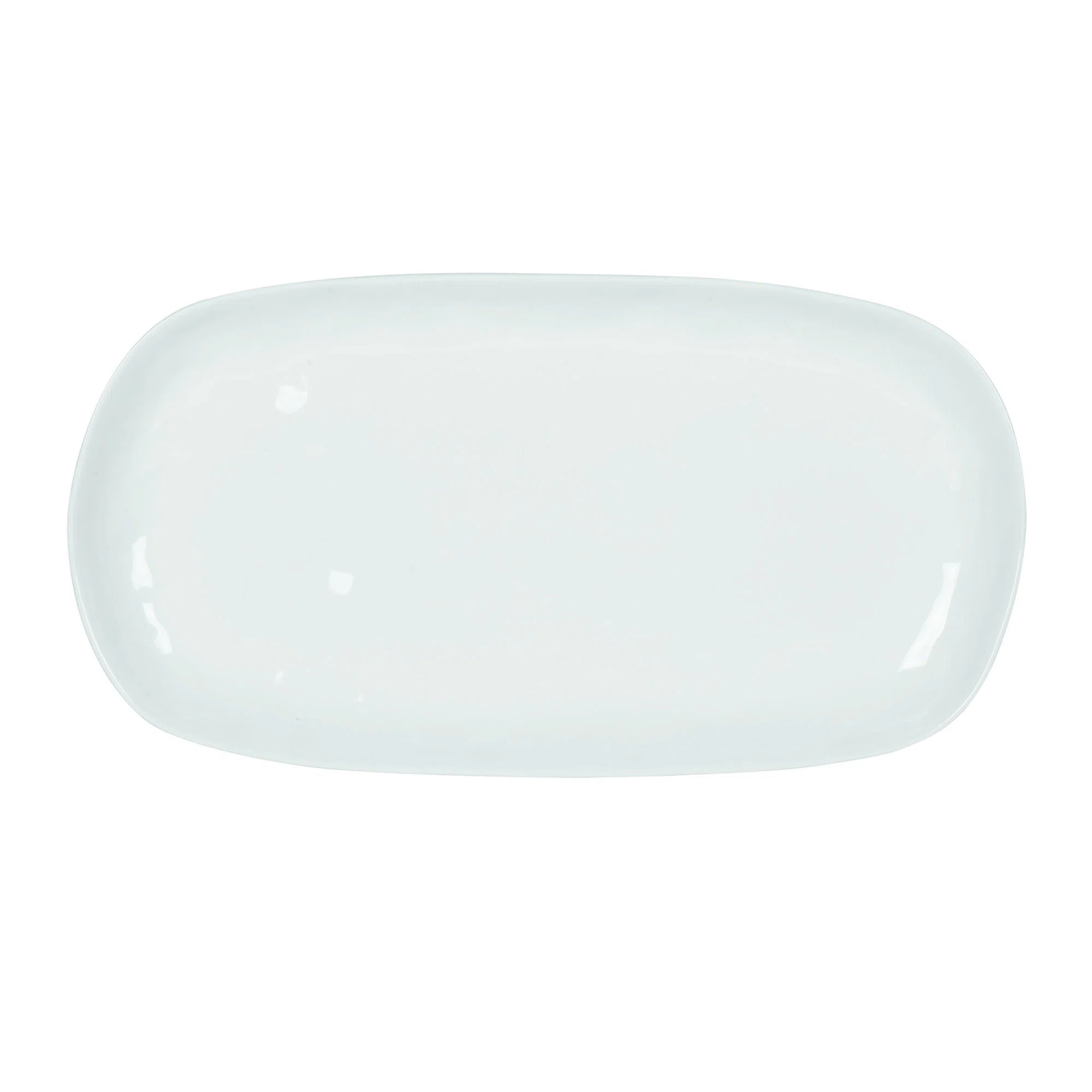 Fitz and Floyd Everyday White 15-In Organic Oblong Platter By Fitz And Floyd | Wayfair | Wayfair North America