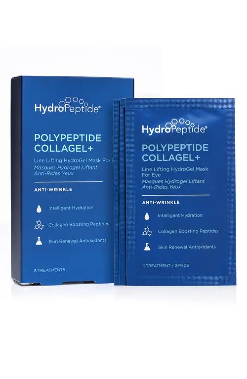 HydroPeptide Polypeptide Collagel+ Line Lifting Hydrogel Eye Mask at Nordstrom, Size 8 Count | Nordstrom